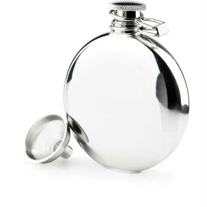 Classic Stainless Steel Flask – 5 Oz Capacity 1