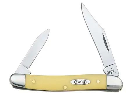 Classic Yellow Pen Knife For Everyday Carry 1