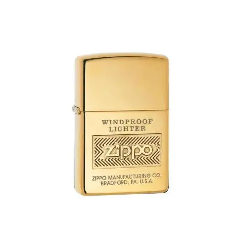 Classic Zippo Windproof Lighter – Brass Finish 1