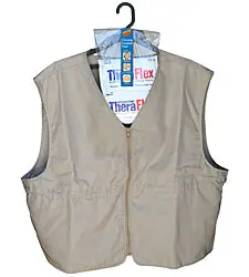 Climate-Control Vest In Tan – Adjustable Ventilation System 1