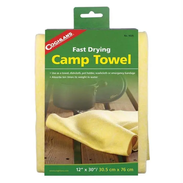 Compact Camp Towel – 30" X 12" Quick-Dry 1
