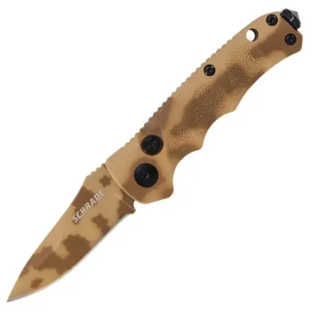 Compact Folding Knife With Push-Button Lock Mechanism 1