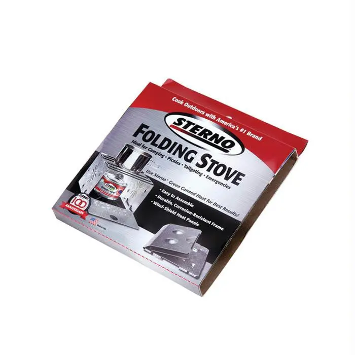 Compact Folding Single-Burner Camping Stove 1