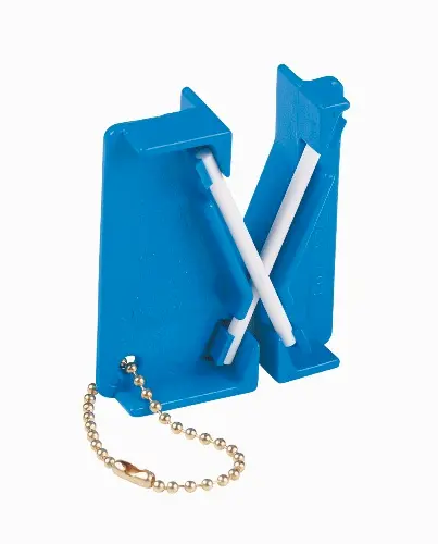 Compact Mini Knife Sharpener With Keychain Loop 1