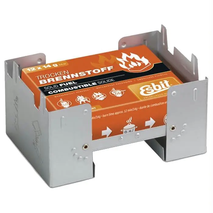 Compact Pocket Stove Kit With Fuel – 12-Piece 1