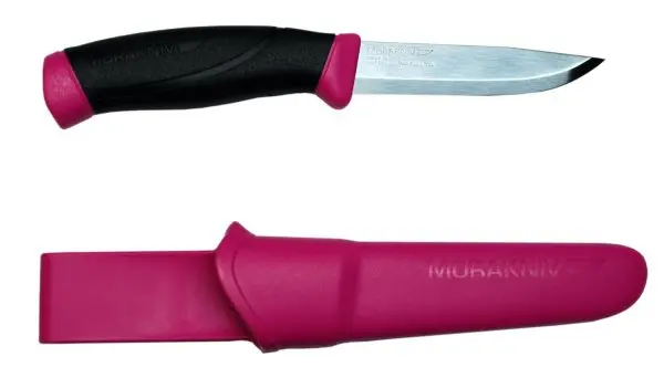 Companion Fixed Blade Knife – Magenta Handle 1