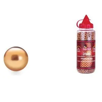 Copperhead Steel Bbs – 2500-Pellet Pack For Airsoft And Target Practice 1
