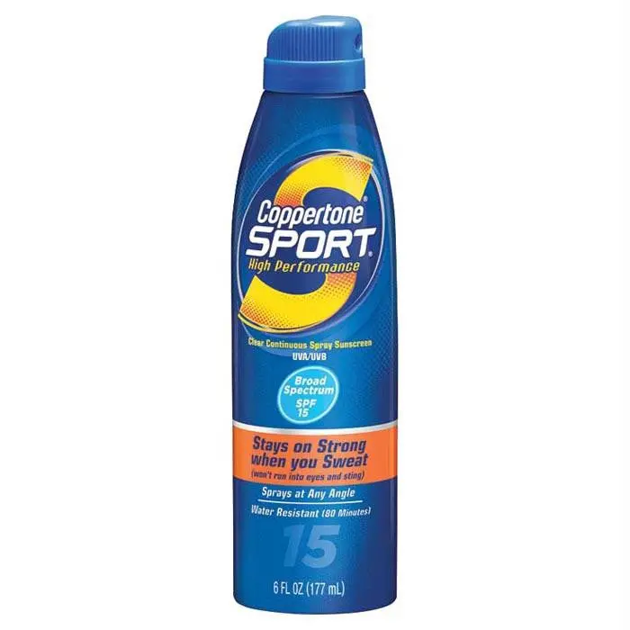 Coppertone Sport Continuous Spray Spf 15 – 8 Oz Can 1