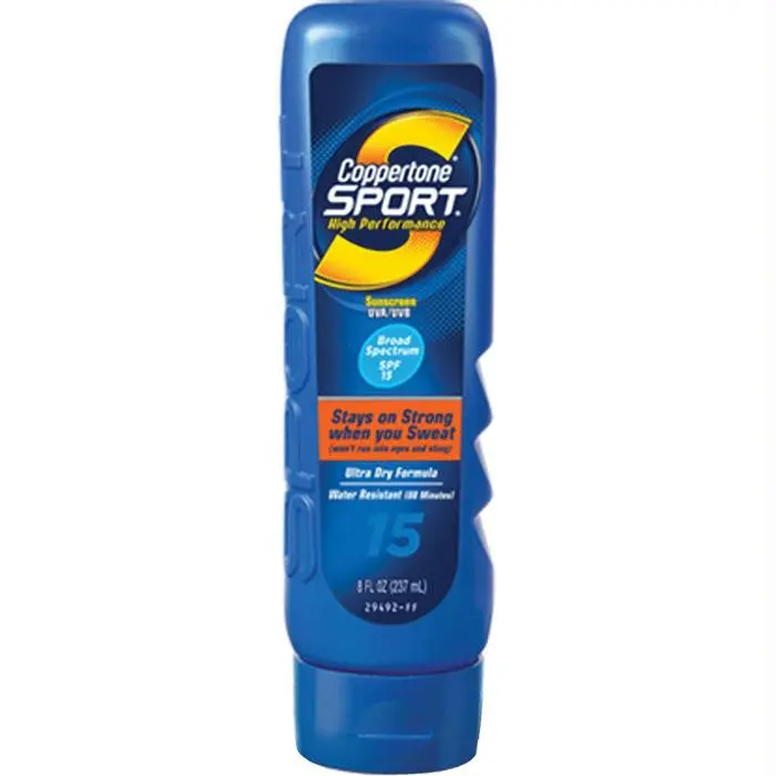 Coppertone Sport Sunscreen Lotion Spf 15 – 8 Oz Bottle 1