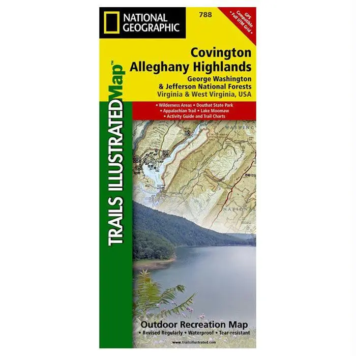 Covington & Allegheny Trail Map – #788 1