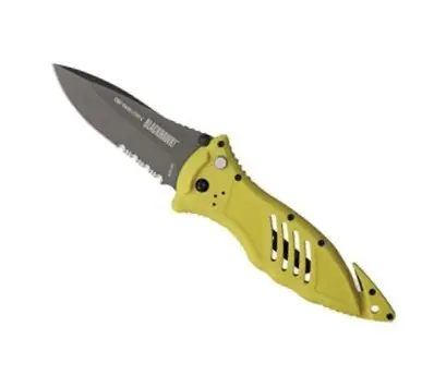 Cqd Mark I Type E Tactical Knife – Serrated Yellow Handle 1