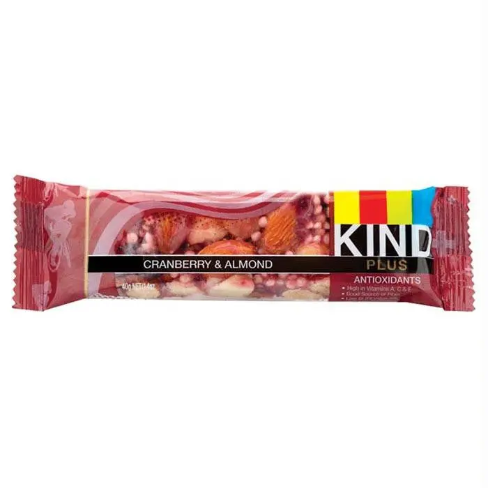 Cranberry Almond Energy Bar – Kind+ 1
