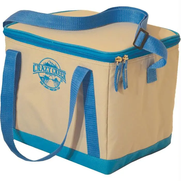 Crazy Cooler Insulated Backpack – 10L, Grey/Cyan 1