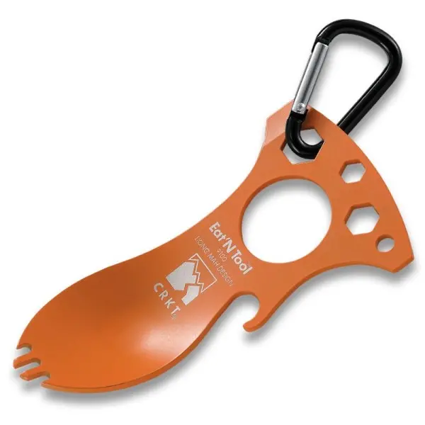 Crkt Eat'N Tool Multi-Function Knife – Orange Handle 1