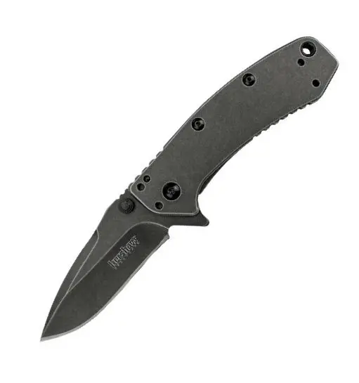 Cryo-Blackwash Spring-Assisted Flipper Knife – Tactical Edge 1