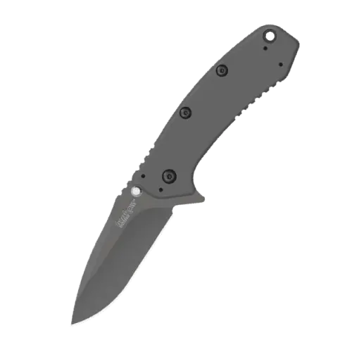 Cryo Hinderer Ss Titanium Folding Knife – Black Handle 1