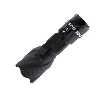 Dark Energy 214-Lumen Tactical Flashlight – Matte Black 1