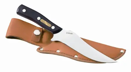 Deerslayer Fixed-Blade Hunting Knife – 10.5 Inches With Leather Sheath 1