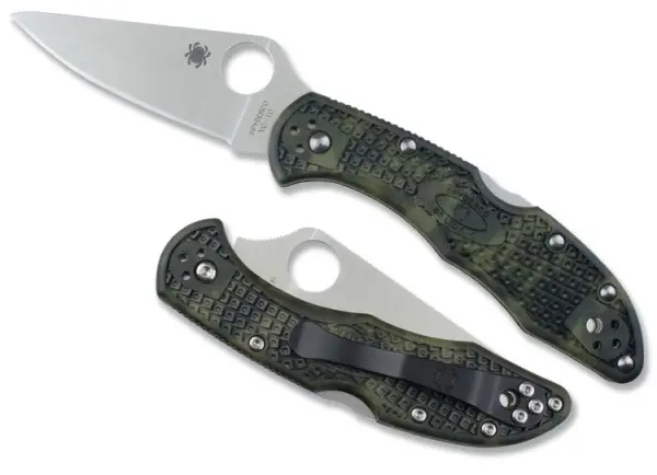 Delica 4 Flat Ground Pocket Knife – Vg-10 Steel, Satin Finish 1