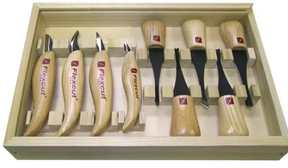 Deluxe Palm-Sized Knife And Utility Tool Set 1