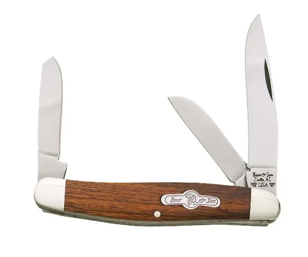 Desert Ironwood Stockman Knife – 3.25-Inch Medium Size 1