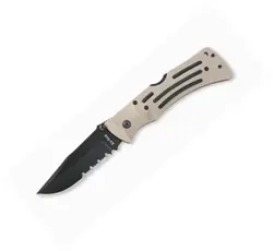 Desert Mule Folding Knife With Serrated Edge 1