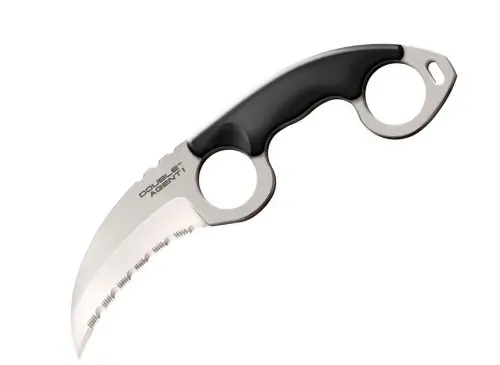 Double Agent I Tactical Folder – Serrated Edge Variant 1