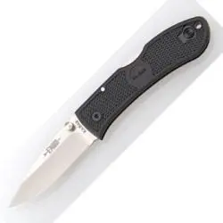 Dozier Compact Black Folding Pocket Knife 1