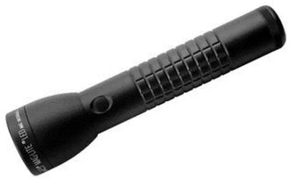 Dual-Cell Black Led Flashlight 1