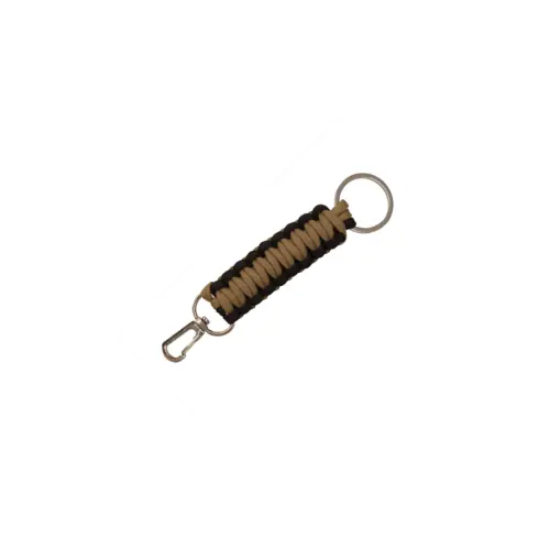 Elite Forces Paracord Fob Keychain – Tan And Black 1