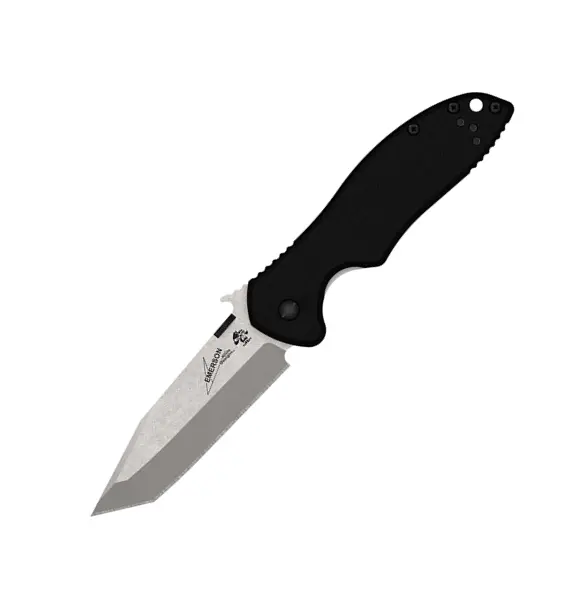 Emerson Cqc-7K Tactical Folder – Satin-Finish Tanto Blade 1