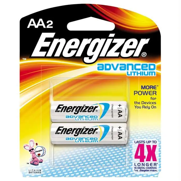 Energizer Advanced Lithium Aa Batteries – 2-Pack, Long-Lasting Power 1