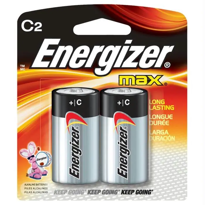 Energizer C-Cell Batteries – 2-Pack 1
