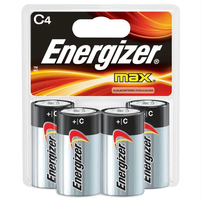 Energizer C-Cell Batteries – 4-Pack 1