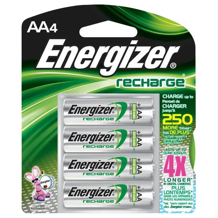 Energizer Rechargeable Nimh Aa Batteries – 4-Pack 1