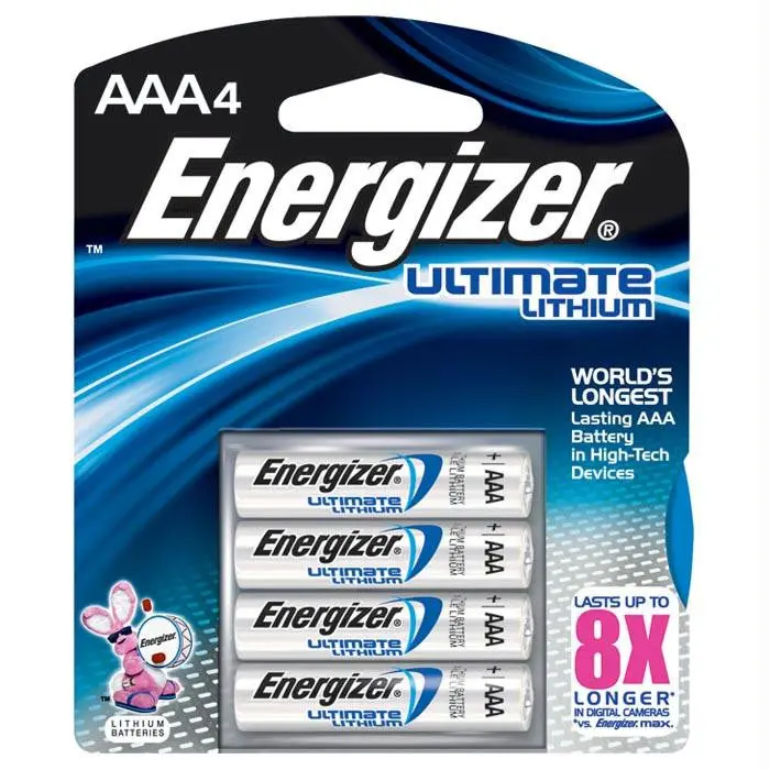 Energizer Ultimate Lithium Aaa Batteries – 4-Pack 1