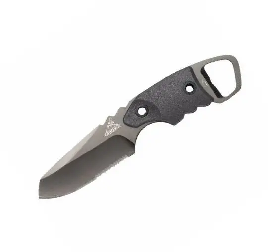 Epic Drop Point Knife – Serrated Edge With Included Sheath 1