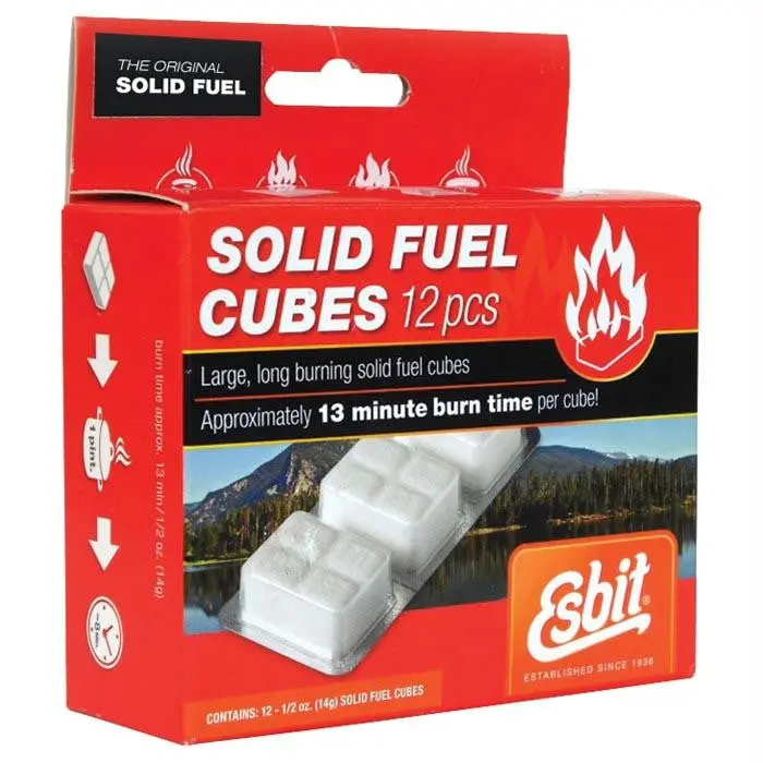 Esbit 14G Solid Fuel Tablets – 12-Pack 1