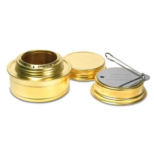 Esbit Brass Alcohol-Fueled Mini Stove 1