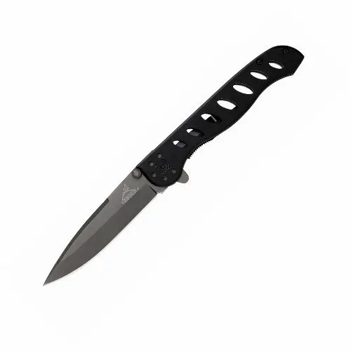 Evo Folding Knife – Titanium-Coated Fine-Edge Blade, Clamshell Pack 1