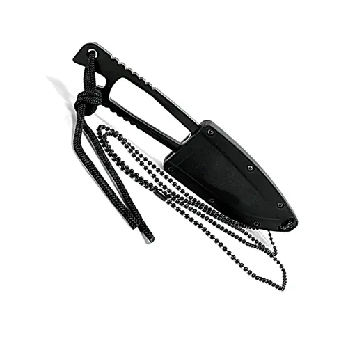 Extreme Survival Serrated Fixed-Blade Knife With Zytel Sheath 1