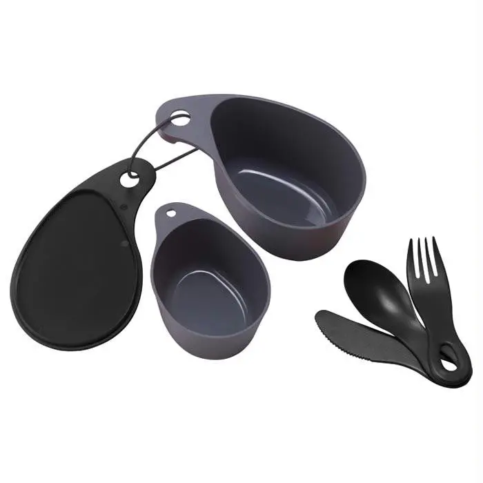 Field Cup Set – Black Anodized Aluminum 1