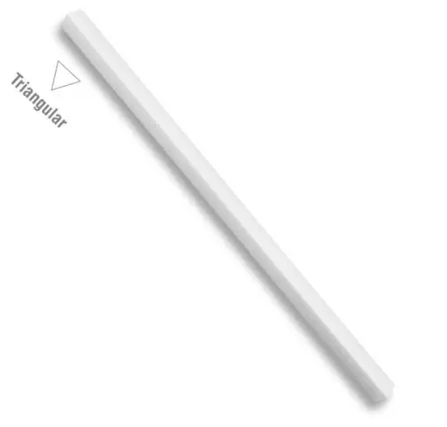 Fine-Grit Triangular Ceramic File For Intricate Shaping 1