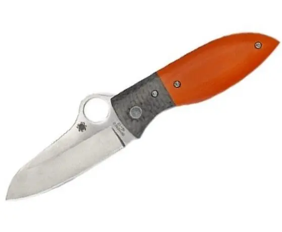 Firefly G-10 Folding Knife With Orange Handle 1