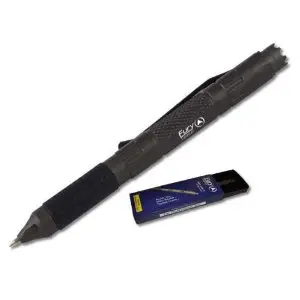 First Line Tactical Crown Pen – Black Anodized Finish 1