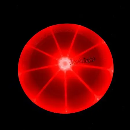 Flashflight Disc Tool – Red Anodized Aluminum 1