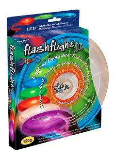 Flashflight Jr Led Light-Up Frisbee – Disco Glow Design 1