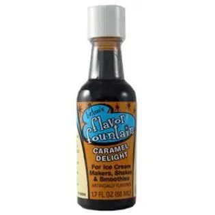 Flavor Fountain Caramel Flavoring Bottle 1