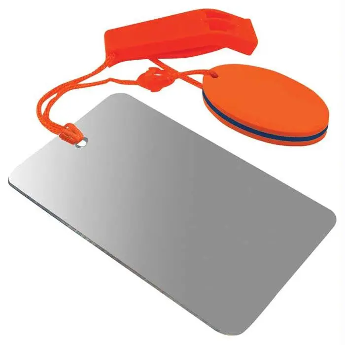 Floating Whistle And Mirror Combo – Emergency Signaling Tool 1