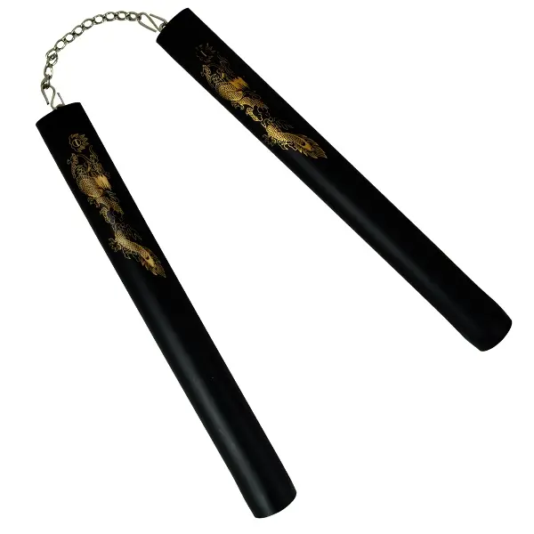 Foam Nunchaku Trainer With Black Bb Chain 1